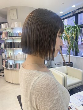プランタン フォー ヘアー(printemps FOR HAIR) __オリーブグレージュ__透明感オリーブカラー__赤み消しカラー