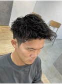 スペインカール/スパイキーショート/フェザーパーマ/フェード×