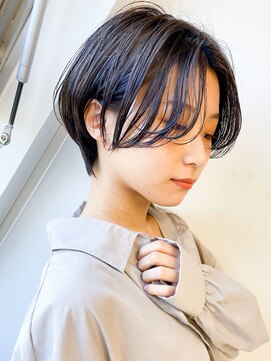 スタートウキョウ 渋谷(STAR TOKYO) 20代30代40代小顔ハンサムショートアッシュブルーブラック