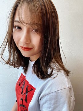 ロウバイレボ 柏(lou by revo) ミディアム/韓国風/レイヤーカット/顔回りカット/柏駅