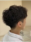 短髪ツイストスパイラル
