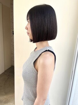 トップヘアー スパアンドリラクゼーション 安城(spa&relaxation) パツっとボブ