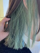 クロレ(CLORE) デザインカラー インナーカラー グリーンカラー