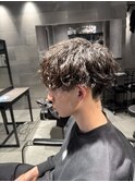 波巻きツイスパMIXパーマ