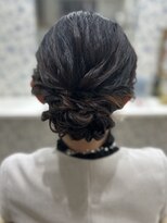 サクララ(Sakura la)&nbsp;シニヨン／結婚式／お呼ばれヘア／二次会へア／ロング