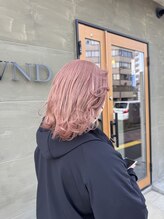 ハウンド(HAWND) クリームピンク
