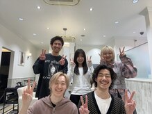 オレンジポップ 南船橋店(ORANGE POP)の雰囲気（☆スタッフ集合写真☆笑顔でお待ちしてマース♪(船橋/学割U24)）