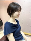 *滝田*吉祥寺ショートカットボブ似合わせ20代30代40代丸顔面長