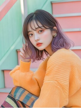 グラッジ 池袋(GLADGE) グラデーション、ラヴェンダー