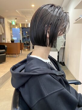 パープル(PURPLE) ボブ/ミニボブ/切りっぱなしボブ