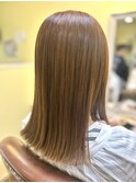 切りっぱなしオシャレボブ♪