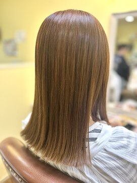 ヘアーデザイン モモ(Hair Design MoMO) 切りっぱなしオシャレボブ♪