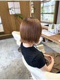 切りっぱなしボブ