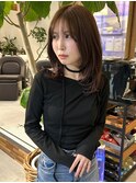 ミディアム × " ハッシュカット '"