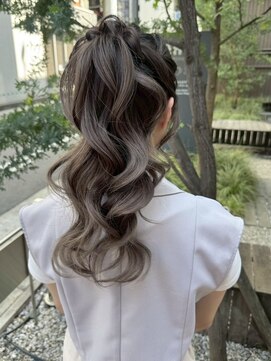 ケファ(Kepa) ポニーテール