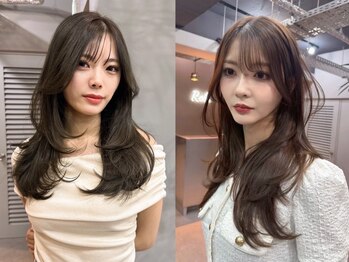 レブ ヘアーサロン(Reb, HairSalon)の写真/お客様の8割がミディアムやロングスタイル