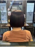 フィットするミニボブ(ワンレングスボブ)