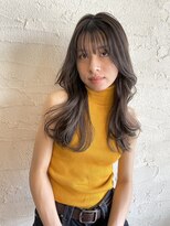 ムード マグ レーベル 南松本(MOOD Mag Label)&nbsp;大人美人艶カラーベージュ小顔カット透明感レイヤーロング