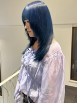 ラック 表参道(LUCK)&nbsp;ブルー/ケアブリーチ／ブリーチ/表参道／原宿