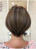 20代30代40代50代くびれレイヤーショートボブ