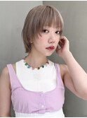 【GEEKS渋谷】シャギーボブ/ハッシュカット/ウルフ/ミルクティー