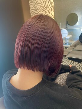 バーガンディ×切りっぱなし