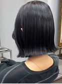 垢抜けブラウン外ハネボブ