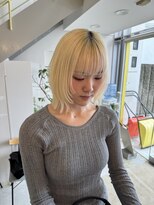 ロン(RON) 【顔まわりレイヤーボブ】