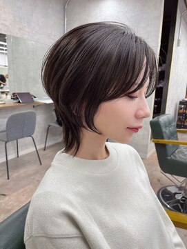 リミット 大宮(limit) ウルフカット/ショートウルフ/ダークグレイ