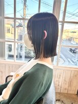 サボ 草薙店(SABO)&nbsp;大人ガーリー/ダークアッシュ/似合わせカット/草薙