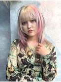 簡単スタイリング/小顔ヘア/伸ばしかけヘア/ヘアセット/