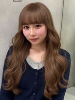 ベレーザ 渋谷(BELEZA)&nbsp;18153ダークグレージモカブラウンワンホンセミロングレイヤー