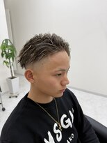 ヘアーメイク クーラ 行橋店(Hair make CURA)&nbsp;極細ツイスト&ハイライト