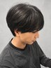 メンズカット＋縮毛矯正　16200円→14800円　【平野/メンズ/メンズカット】