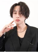 【La fith】マッシュウルフ×センターパート×メンズカット