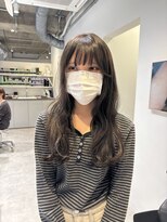 ローレンジウ(LOREN JU) 着物ヘア/ダークアッシュ/ミディアムレイヤーカット/名古屋名駅