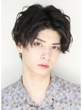 ソレイユ(Soleil) 30代40代50代ビジネスマン向け清潔感くせ毛センターパート