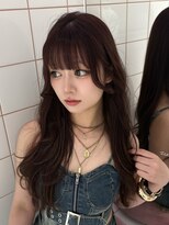 ノービス バイ パーキング 心斎橋(NOV!!!CE by PARKiiiNG) レイヤーカット/ブリーチなしダブルカラー/透明感カラー