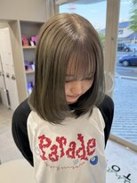 ルトワフクロマチ(Lutowa Fukuromachi) ダークパープル/ナチュラルショート/ミルクブラウン/夏/袋町