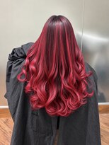 ワンスタイル(One style)&nbsp;【ケアブリーチ2回】バレイヤージュ＋髪質改善トリートメント