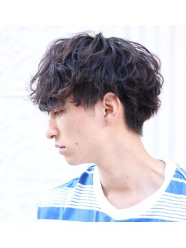 ネイビー(NAVY) NAVY恭平☆ハーフスパイラルパーママッシュ☆