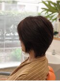 大人のショートボブ