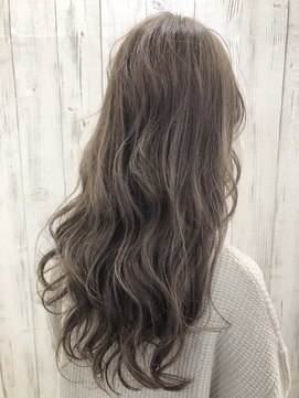 ヘア ドレス リッケ(hair dress lykke) 【lykke】リラクシーロング×Milktea beige