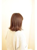 外ハネスタイル