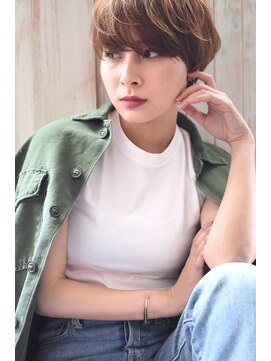 メーヴェ(Mowen) mowen南堀江xくびれショートxウェットヘアx透け感x濡れ髪