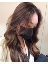 ノラキチジョウジ(NORA KICHIJOJI)&nbsp;#韓国ヘア#ヨシンモリ#ピンクベージュ