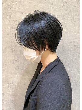 アヴァロン(AVALON) 絶壁解消×ひし形×小顔カット×アッシュ【中村】