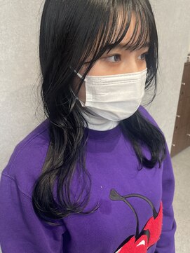 デイジー(Daisy) ブルーブラック/ネイビー/顔まわりレイヤー