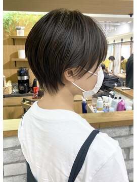 マグ ギンザ(mag ginza) 30代/40代/50代・絶壁解消・小顔前下がりショートボブ【中村】