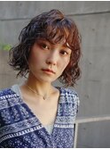 スパイラルパーマ×ボブパーマ×顔周りカット3【麻生侑佑】